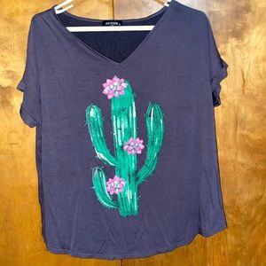 cactus graphic tee